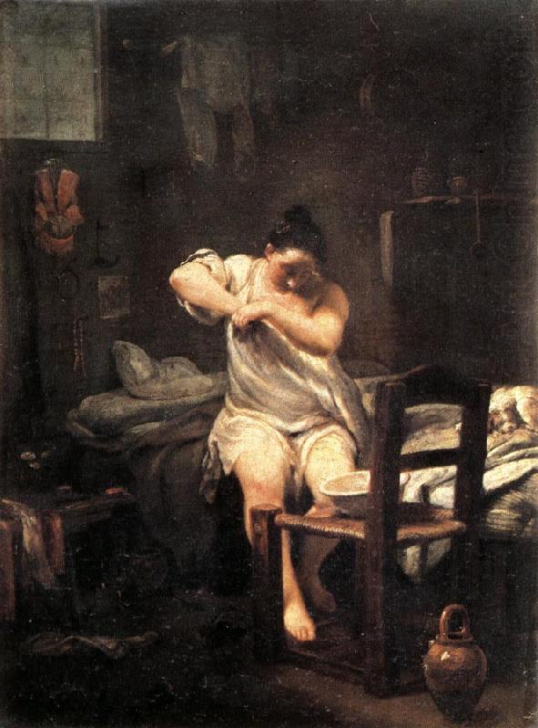 The Flea, CRESPI, Giuseppe Maria